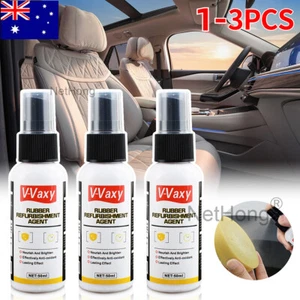 1-3Pcs V-Vaxy Car Rubber Plastic Refinement Agent Car Rubber Plastic Renew Agent - Picture 1 of 19