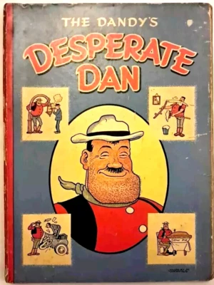 DESPERATE DAN 1954 Annual First in Book Series (The Dandy) - Image 1 of 4