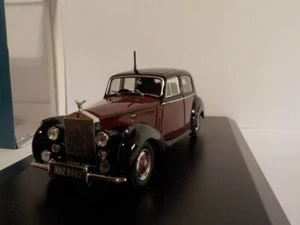 ROLLS ROYCE Siver Dawn, Granate y Negro, MODELO COCHE ESCALA 1:43 OXFORD 43RSD001 - Imagen 1 de 4