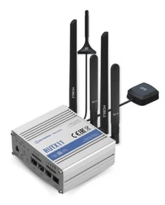 Teltonika RUTX11 Dual-SIM, VPN, 4 x Gig.Eth, WiFi, BT LE, Industrial Router - Picture 1 of 6
