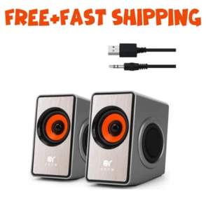 OROW Computer Speaker, 12W Desktop Speaker with Volume Control, 3.5mm Speaker... - Picture 1 of 7