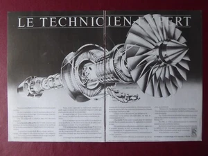 10/1984 PUB ROLLS-ROYCE RB211-535 E4 AIRCRAFT ENGINE ORIGINAL FRENCH AD - Picture 1 of 1