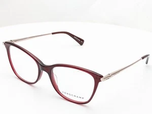 Longchamp LO2627 602 Cat Eye Burgundy Womens Eyeglasses 52mm - Picture 1 of 6