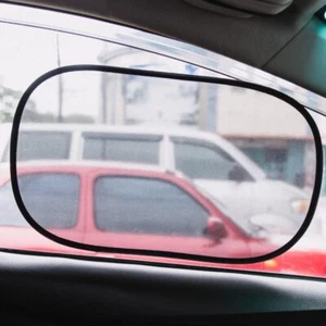 Certified Car Window Shade (4X) - 99.95% UVR Block, Large Transparent Sunshades - Picture 1 of 9