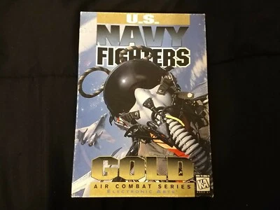 US Navy Fighters Gold PC Big Box. Electronic Arts. Vintage 1995. VG Condition. - Image 1 of 4