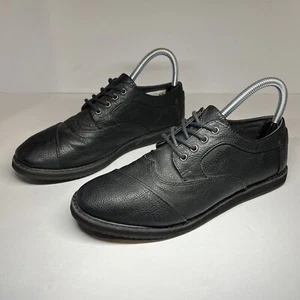 Toms Youth Size 5Y Black Lace Up Casual Shoes - Picture 1 of 10