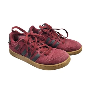 Adidas HEMP BUCKTOWN ST Mens Size 8.5 Shoes RED Skateboard Soccer trefoil - Picture 1 of 10
