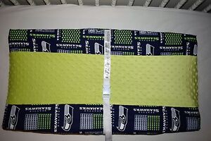 32" NEW CHANGING PAD COVER M/W  SEATTLE SEAHAWKS FABRIC