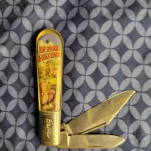 Vintage Collectible Barlow Roy Rogers & Dale Evans Double Blade Pocket Knife - Picture 1 of 2