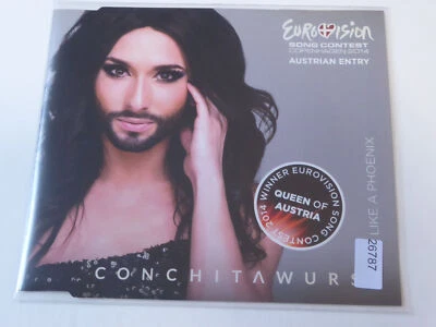 CONCHITA WURST : Rise Like A Phoenix EUROVISION  > VG++ (MCD) - Bild 1 von 3
