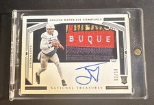 2020 PANINI NATIONAL TREASURES COLLEGIATE Jordan Love Rookie Logo Patch AUTO /10