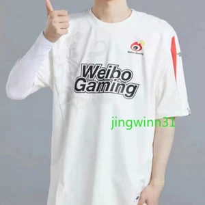 2023 LPL Team WBG Weibo Gaming Uniform S13 The Shy TShirt LOL World Championship - Picture 1 of 10