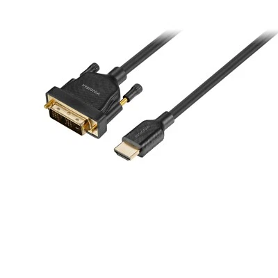 Insignia - 6' DVI-D to HDMI Cable (Black) - Image 1 of 3