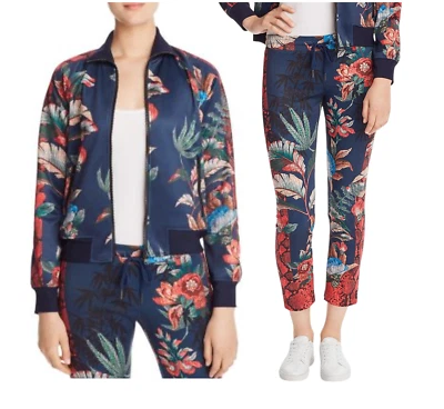 PAM AND GELA Bye Byrdie floral print track suit P XS - Image 1 of 4