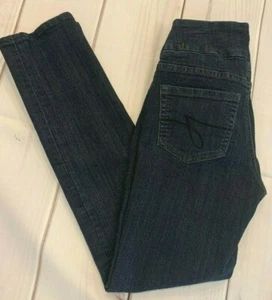 JAG Jeans Highrise Straight Leg Pull On jeans stretch Size 0 Blue - Picture 1 of 8