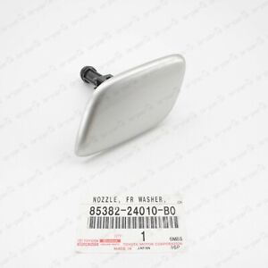 GENUINE FOR LEXUS 02-05 SC430 SILVER LEFT DRIVER SIDE HEADLIGHT WASHER NOZZLE 