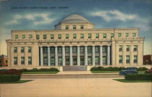 Gary,IN Lake County Court House Lake County Indiana Postcard - Picture 1 of 2