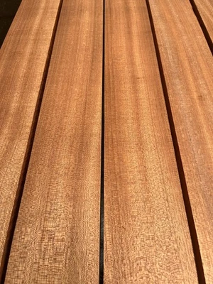 FEEL GOOD WOOD SIPO MAHOGANY UTILE electric acoustic guitar neck blank 24-30mm thickness #1-32