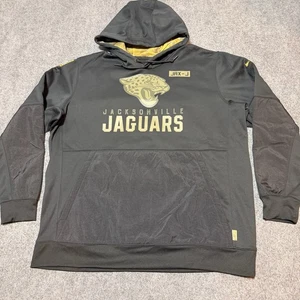 Jacksonville Jaguars Hoodie XXL Schwarz Sweatshirt On Field NFL Dri-Fit Nike - Bild 1 von 12