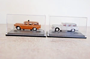 OXFORD - DOS HUMBER SUPER SNIPE ESTATE ESCALA 1/76 OO - Imagen 1 de 15