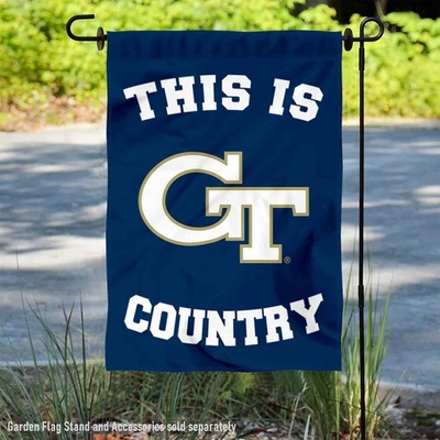 Georgia Tech This is Chaquetas Amarillas Country Garden Bandera y Patio Banner Foto 1 de 4