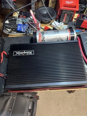 US AMPS Xterminator XT4000D Power Amplifier Old School  - Image 1 of 4
