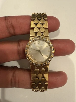 Wittnauer Limited Diamond Women’s Watch Swiss Quartz Gold Plated 18T08A - Image 1 of 4