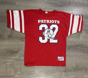 Camiseta estilo camiseta campeón vintage NFL New England Patriots talla XL #32 MUB - Imagen 1 de 13
