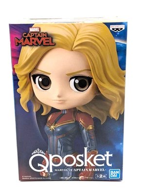 Banpresto Q posket Captain Marvel Normal Color Type A Qposket - Image 1 of 4