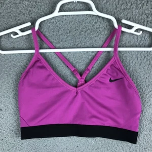 Nike Dri-FIT Sports Bra Womens Medium Strappy Racerback Athletic Workout Gym - Picture 1 of 7