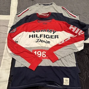 Tommy Hilfiger Long Sleeved Small Kids Shirts - Picture 1 of 6