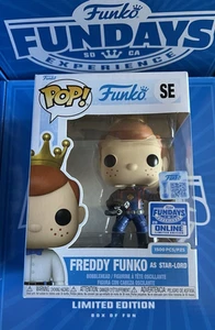 GRAIL POP! Fundays 2025 Freddy Funko As Star-Lord Online Edition Limited Ed 1500 - Picture 1 of 11