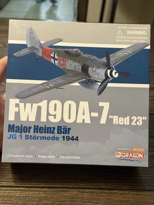Dragon Wings Fw 190A-7 "Red 23" Maj Heinz Bar JG 1 Stormede 1944 Item.50156 1:72 - Image 1 of 4