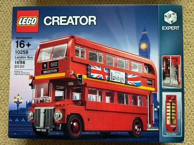 LEGO Creator London Bus 10258 BRAND NEW UNOPENED 1686 Pieces - Retired Product - Image 1 of 4