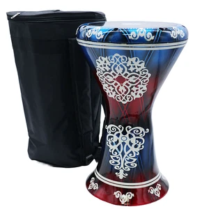 The 18'' Zaza Percussion Horizon - Egypt Style Darbuka Doumbek - Liquid Red - Picture 1 of 4
