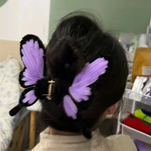 DIY Butterfly Claw Clip, Butterfly Hair Clips with Pipe Cleaners Craft Bulk - Picture 1 of 21