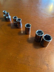 Genuine Craftsman Metric G2 1/2 drive 6-Point Sockets multiple sizes - Picture 1 of 6