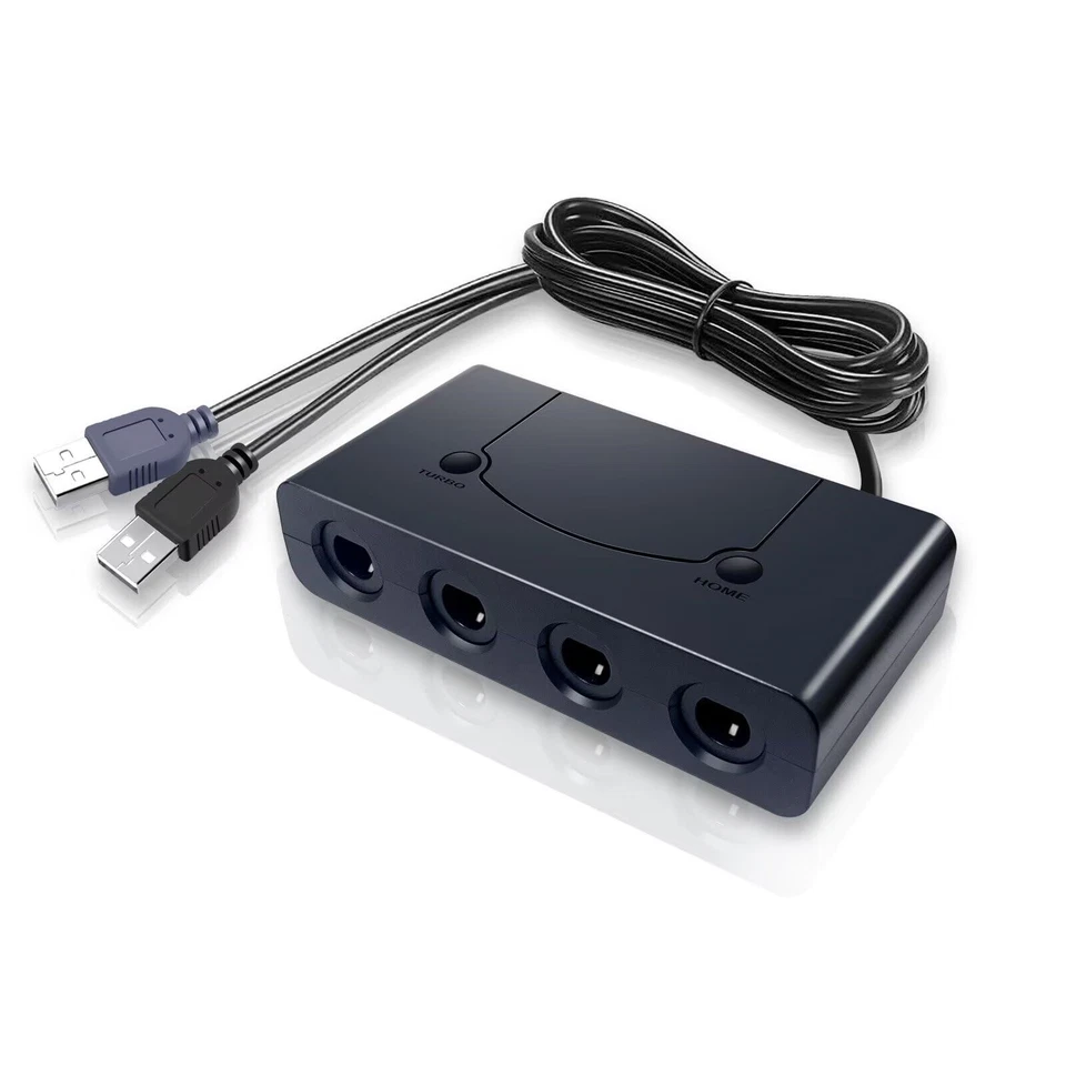 Adaptador estándar 3 en 1 GC a Switch/Wii U/PC adecuado para Nintendo Gamepad Foto 1 de 4