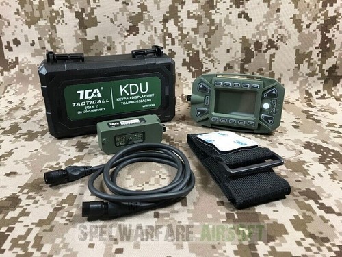 【実物】HARRIS FALCONⅢ REMOTE KDU Harris Falcon lll Keypad Display Unit KDU, Green with Side Adapter