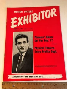 Vtg 1964 Movie Theater Motion Picture Exhibitor Magazine Unsinkable Molly Brown - Picture 1 of 9