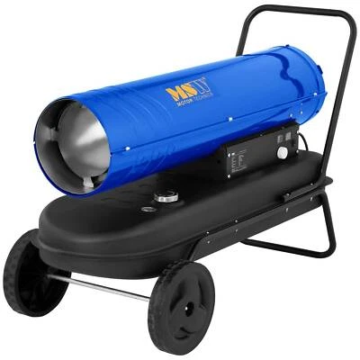 MSW Diesel Heizkanone inklusive Wagen - 50 kW - 44 L