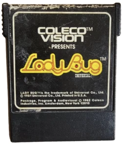 Lady Bug (Colecovision) 1982 Game Cartridge Cleaned / Tested / Works! - Picture 1 of 1