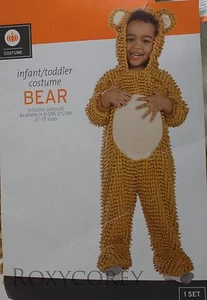 Halloween Infant Toddler Brown Bear Jumpsuit Costume Size 12-24 months NWT - Picture 1 of 4