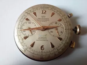 Swiss gold watch Pryngeps Mechanism Chronograph - Picture 1 of 8