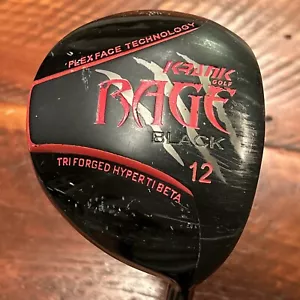 Krank Rage Black Driver 12° Grafalloy Pro Launch 45 gram Ladies Flex Flexface - Picture 1 of 10