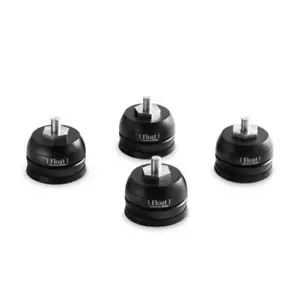 Connected Fidelity Float Isolation Pucks Black Set of 3 - Picture 1 of 1