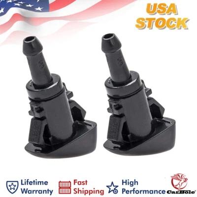 Boquilla de lavado de parabrisas para Dodge Ram 1500 2500 3500 2013 2014 2015 2016 2017 Foto 1 de 4