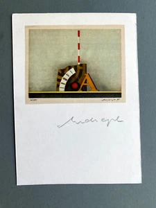 FRIEDRICH MECKSEPER (†2019) signed signierte Karte mit Bild 10x15 Autogramm - Picture 1 of 1