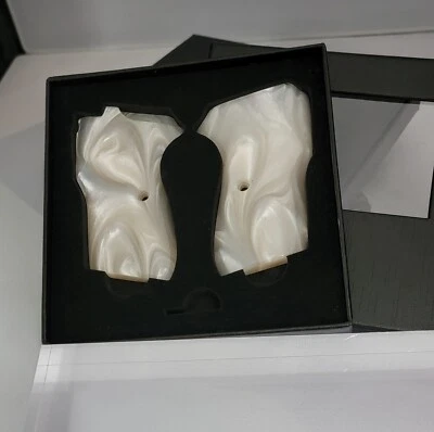 Bersa Thunder Firestorm 22 380 Pistol Grips White Pearl Acrylic NEW ITEM