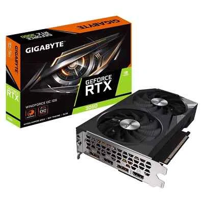 Gigabyte GeForce RTX 3060 WINDFORCE OC 12G GDDR6 Graphics card - Image 1 of 4